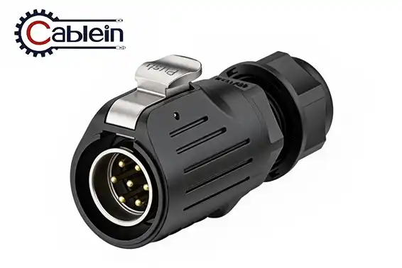 LP20 7-Pin Plastic Metal Waterproof Multi-Pin Plug